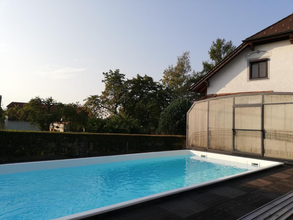 Ferienwohnung Wachmann Rohrbach am Kulm Buitenkant foto